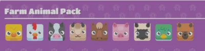 Blooks of Farm animal pack